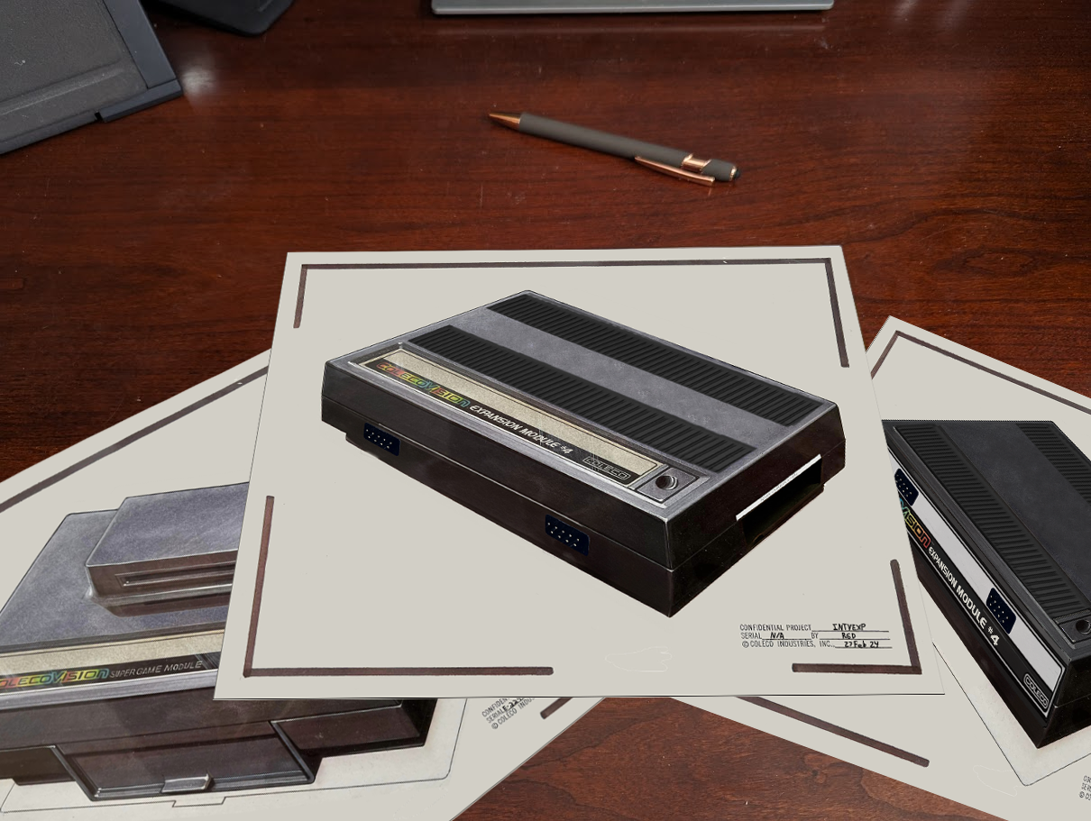 ColecoVision Intellivision Expansion Module 4 Concept Art